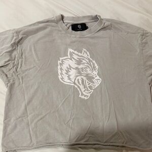Darc Sport Light Gray Wolf Graphic Tee